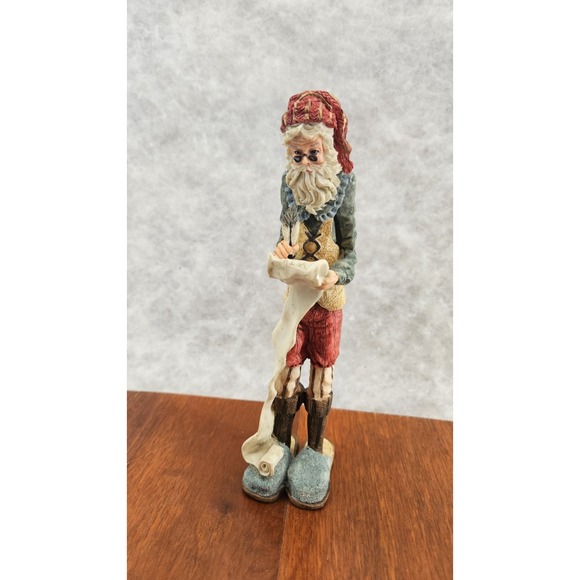 Other - VTG Price Santa's House Christmas Collection Cold Cast #5790 94 8"H "MIKE"
